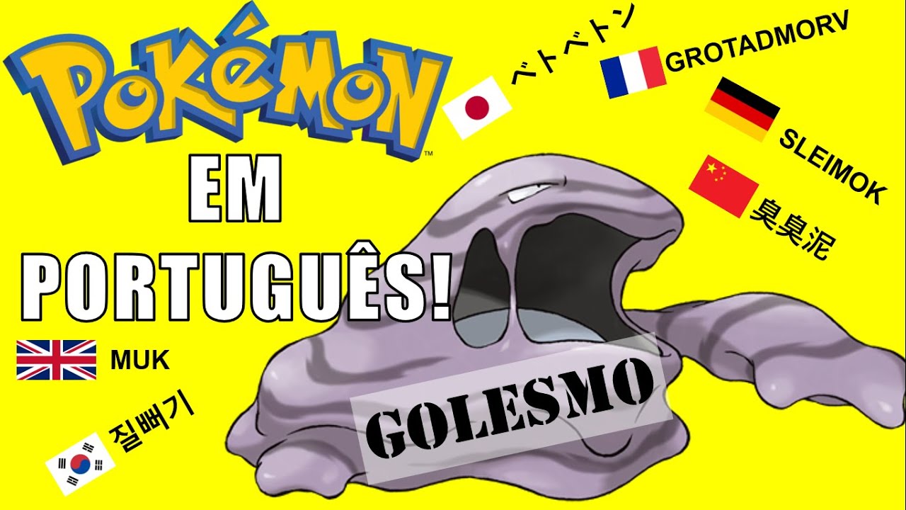 Dando nomes em português aos Pokémon - Parte 5 